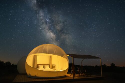 Hotel burbuja bajo la Vía Láctea España