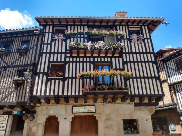 Casa típica del pueblo de La Alberca de salamanca