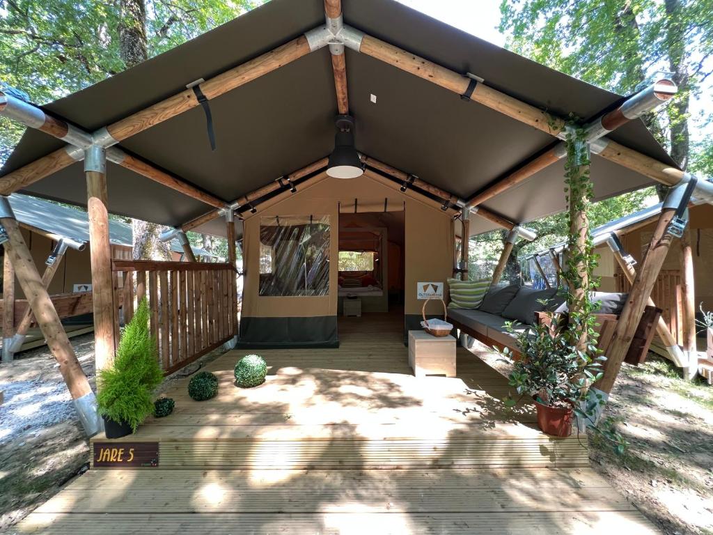 Cabaña del glampin camping Etxarri