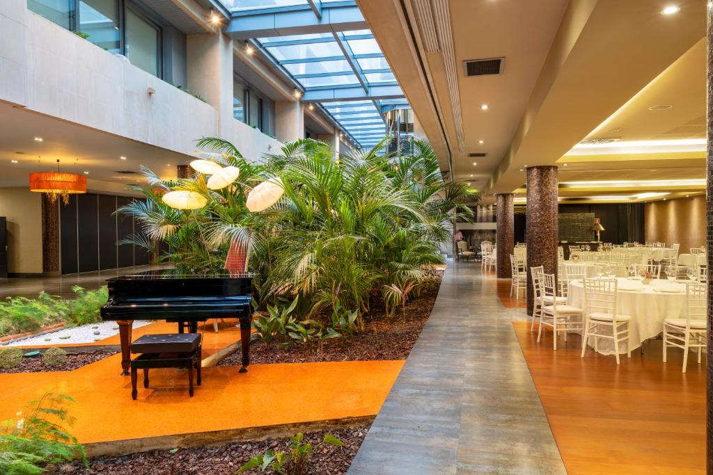 Interior común del hotel Iberik Santo Domingo pet friendly